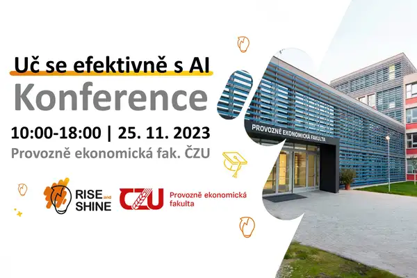Rise and Shine: Uč se efektivně s AI na ČZU 2023