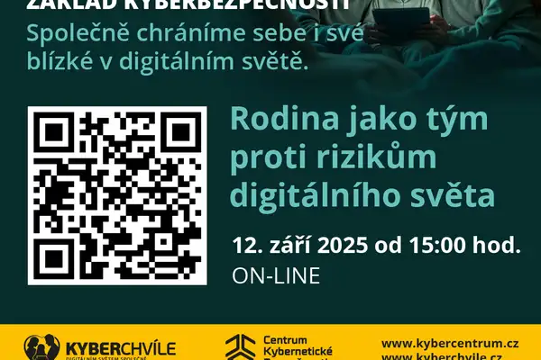 Rodina – základ kybernetické bezpečnosti