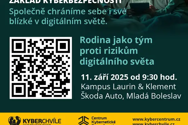 Rodina - základ kybernetické bezpečnosti
