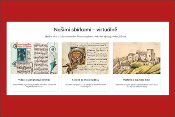 Digitální knihovna Manuscriptorium - brána k písemnému kulturnímu dědictví