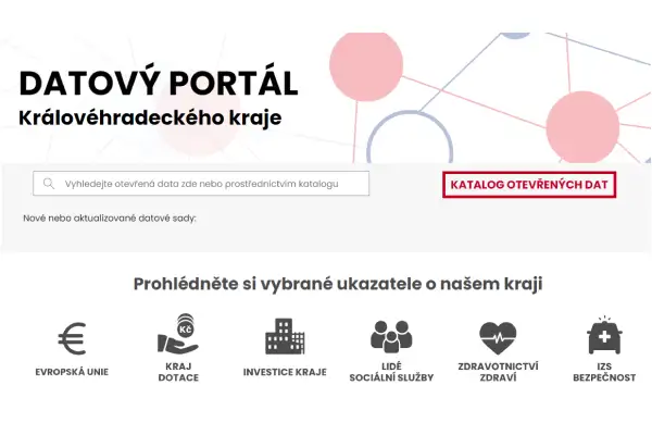 Přednáška pro učitele středních škol pro práci s daty v rámci datového portálu Data KHK